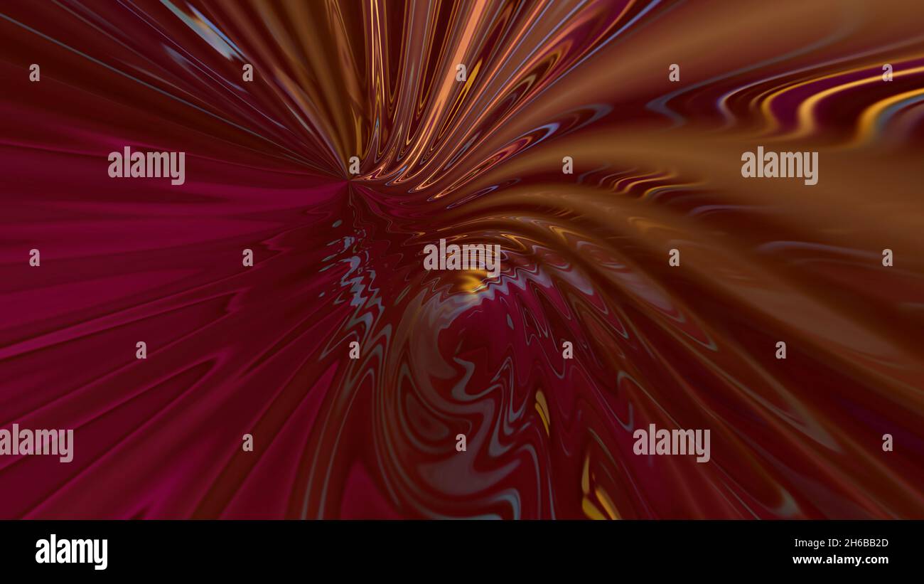 Abstract red background with glowing lines and texture. Stock Photo