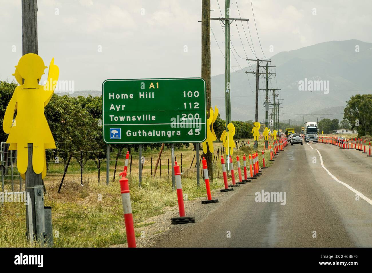 Mackay to Townsville Bruce Highway, Queensland, Australia November
