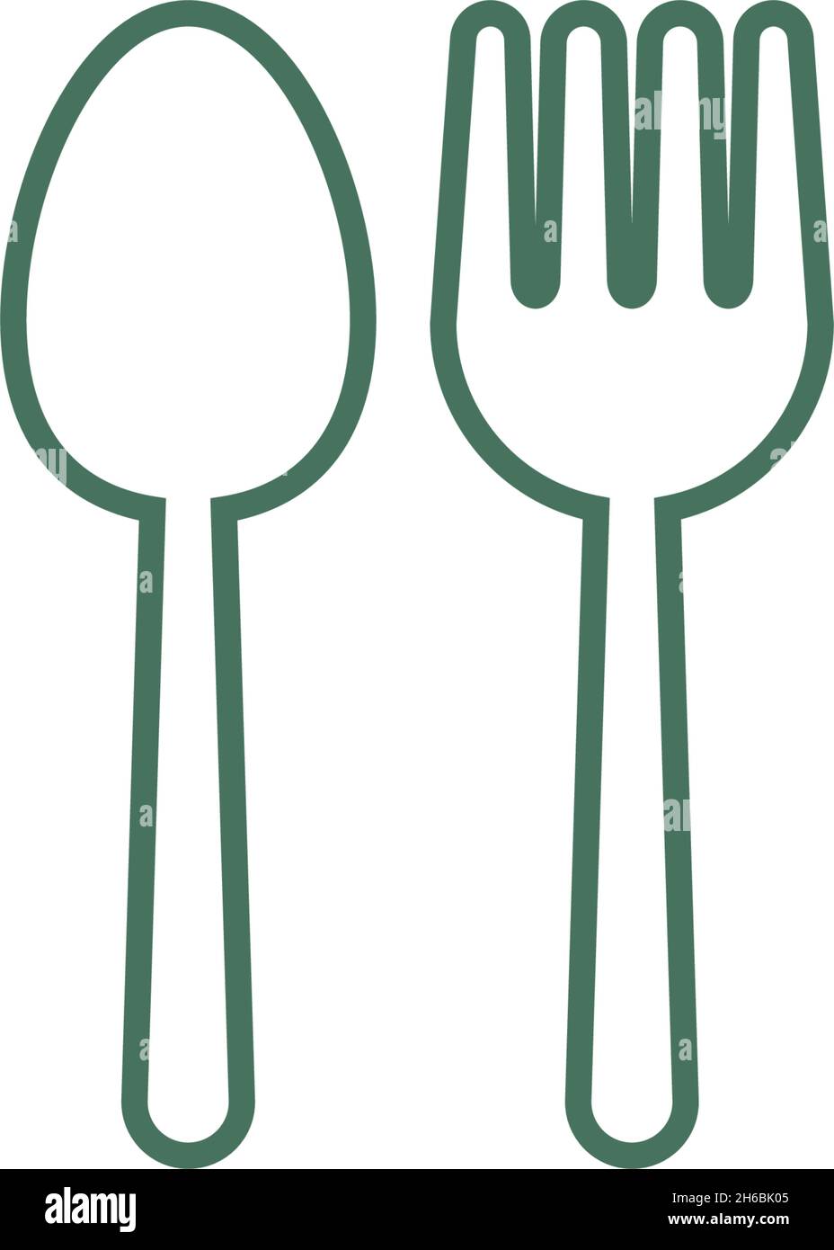 Food safe icon flat design template vector Stock Vector Image & Art - Alamy