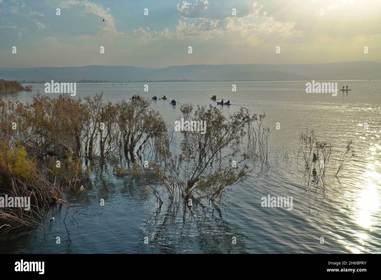 Sea of galilee israel boats hi-res stock photography and images - Alamy