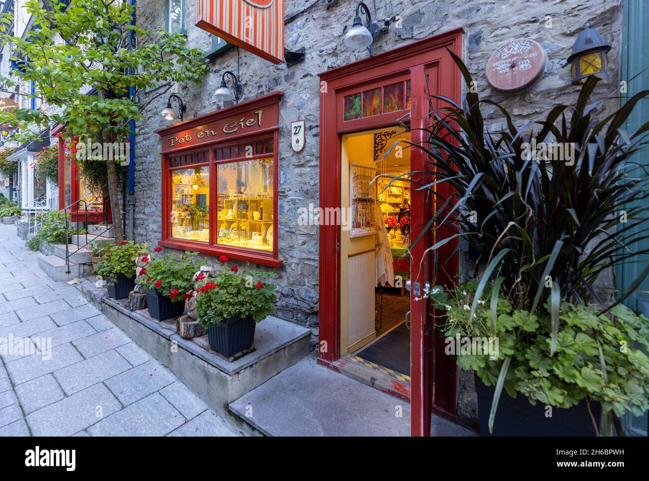 Quebec City, Quebec, Canada, 20 September, 2021 Old Quebec City