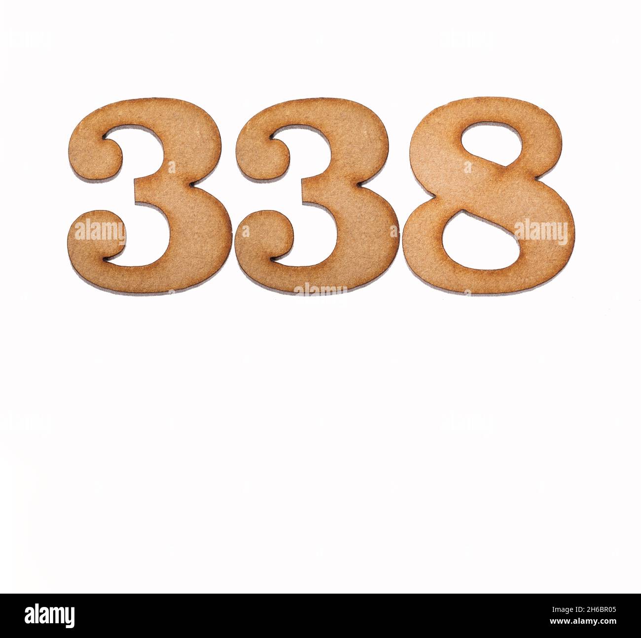 Number 338 Cut Out Stock Images & Pictures - Alamy