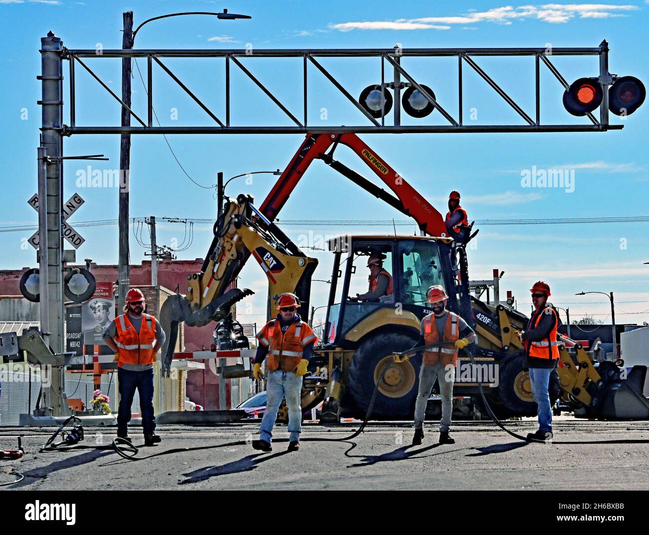 Railroad track maintenance hires stock photography and images Alamy