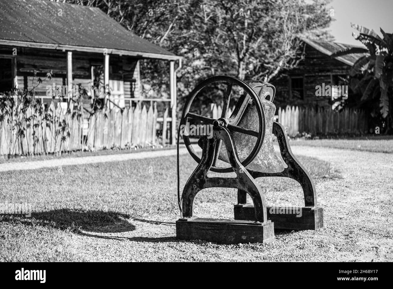 Scenic historic Laura Plantation in Louisiana, USA Stock Photo
