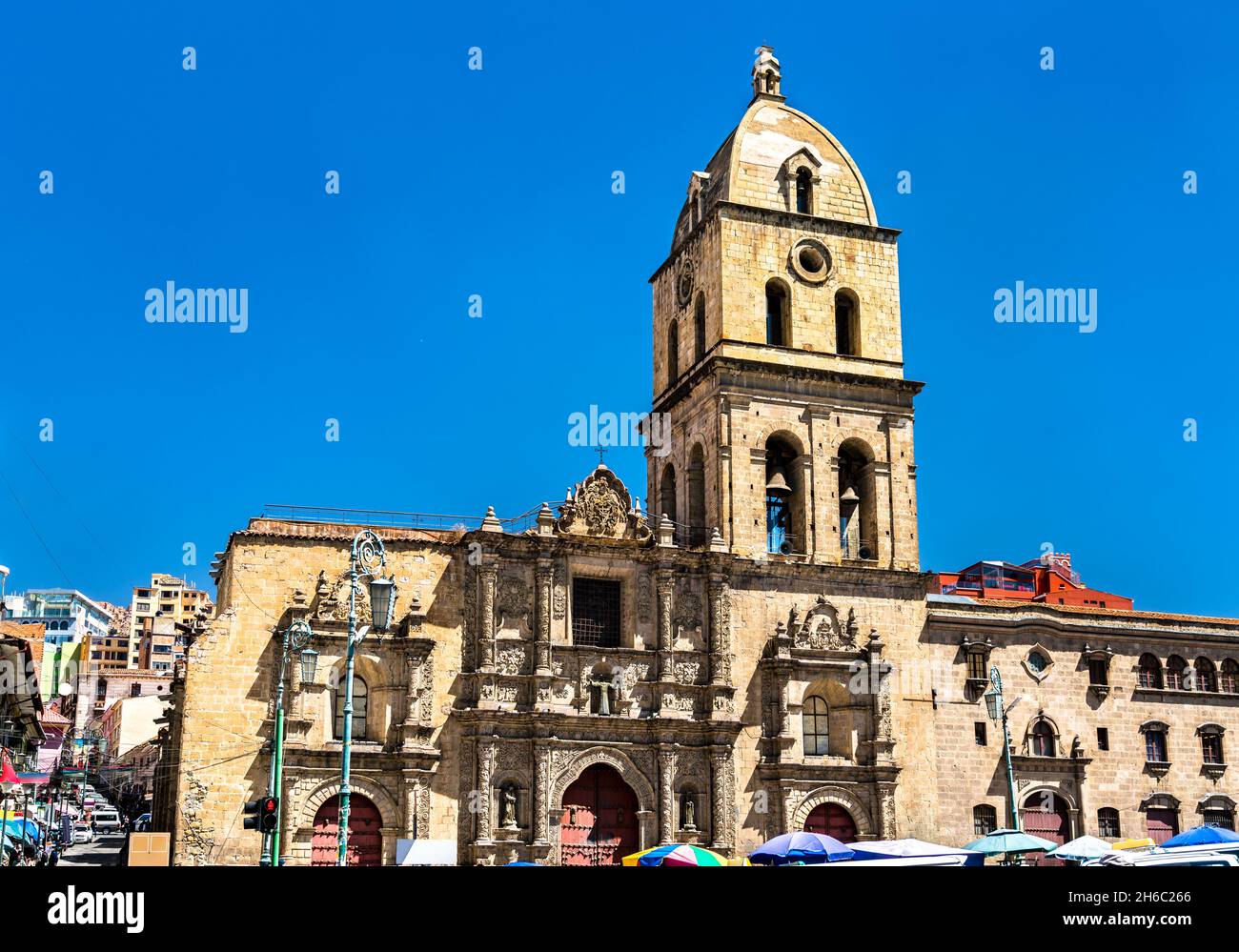 Basilica san francisco la paz hi-res stock photography and images - Alamy