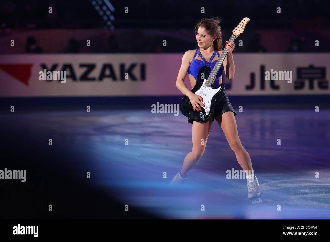Tokyo, Japan. 14th Nov, 2021. Anastasia Mishina (RUS) Figure Skating