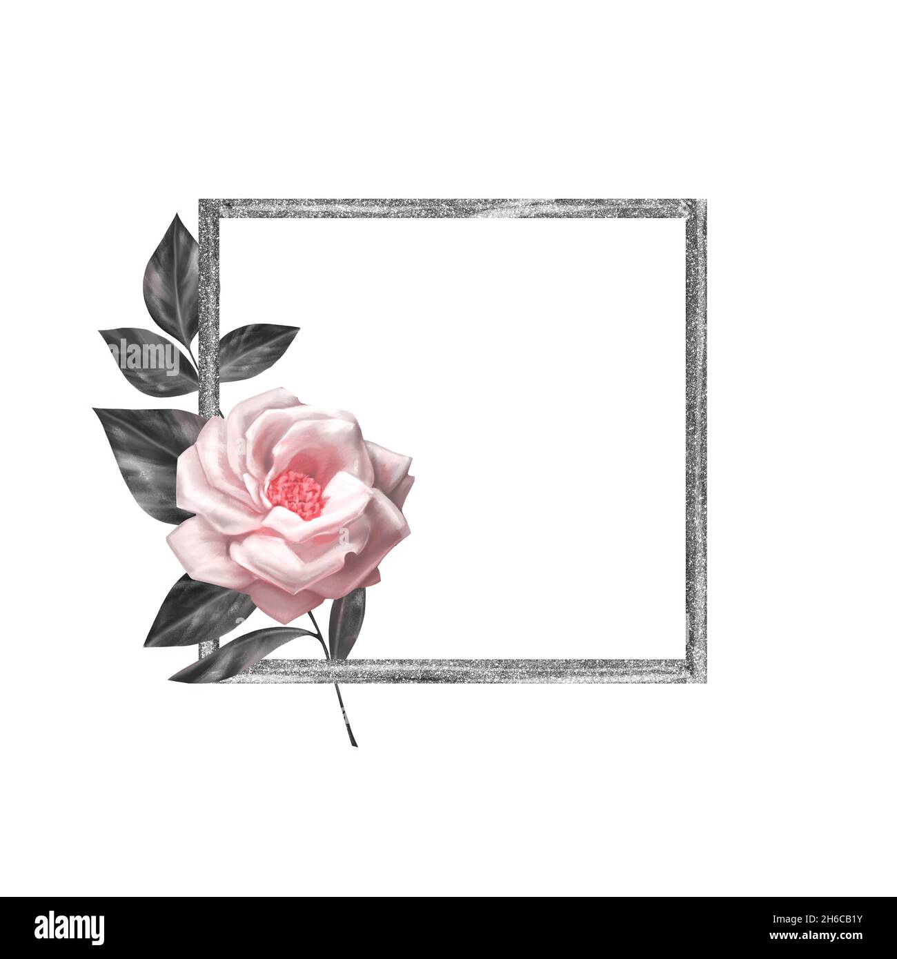 Silver Wedding Border