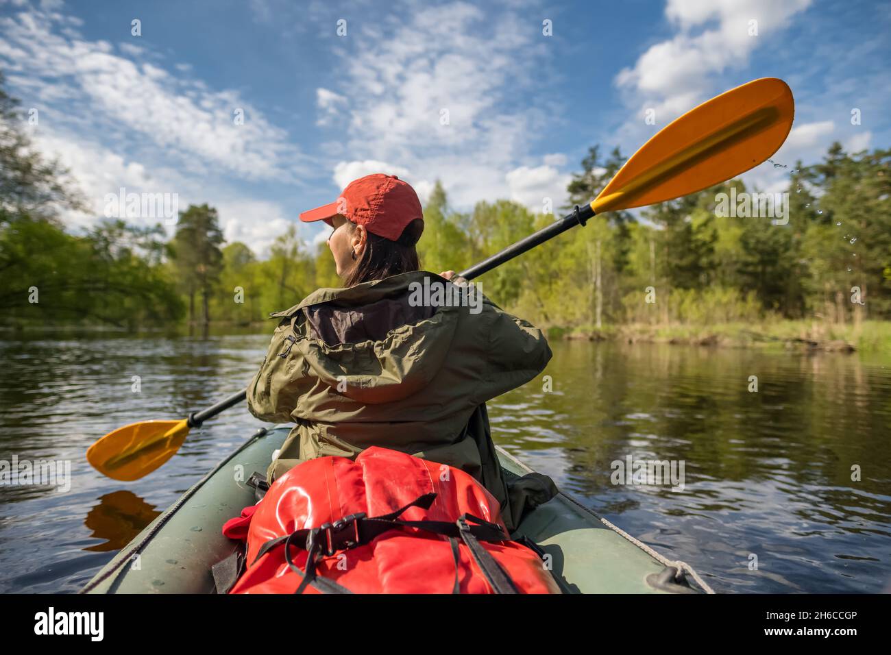 Kayak rowing boat hires stock photography and images Alamy