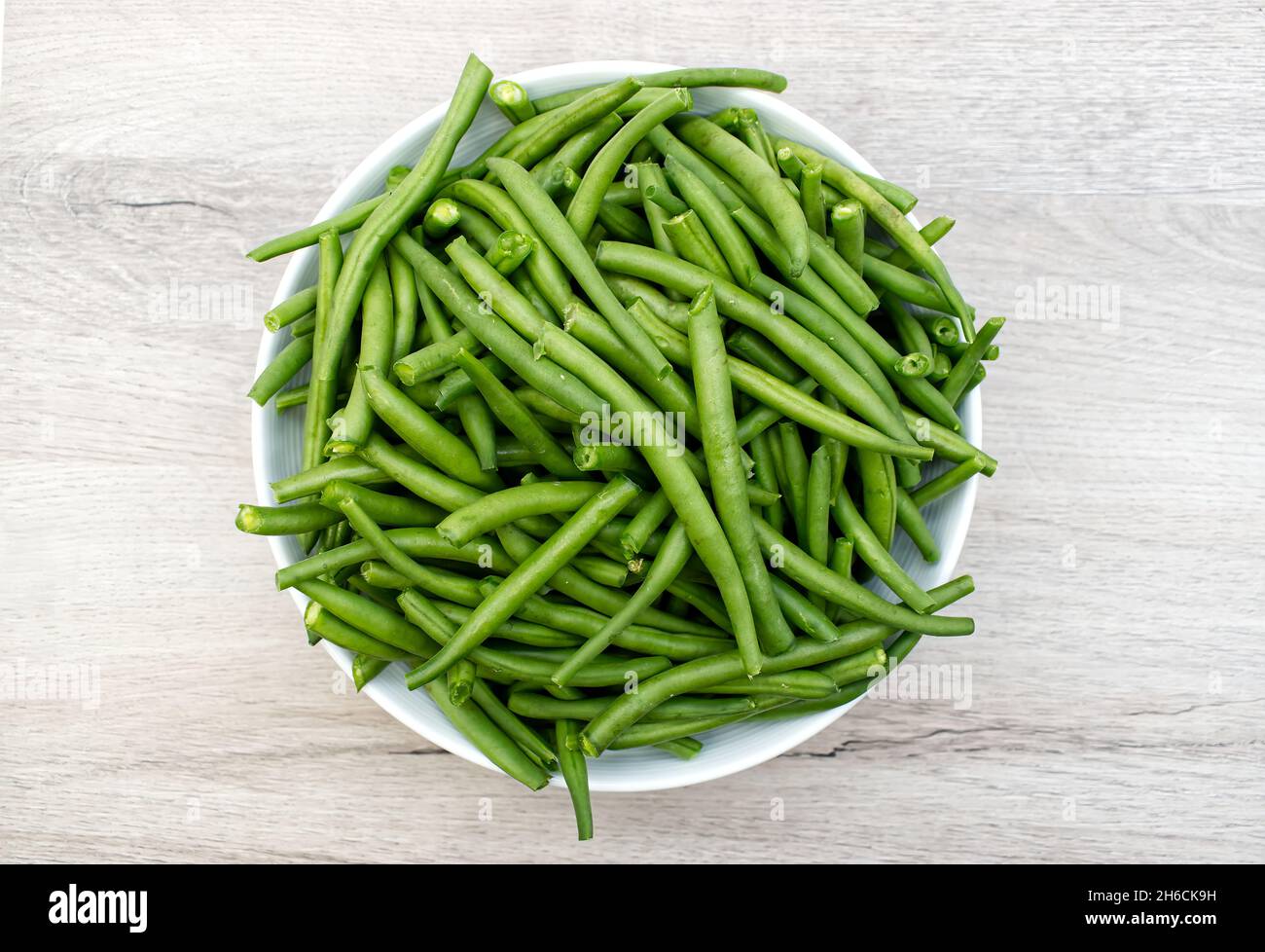 Green beans from above hi-res stock photography and images - Alamy