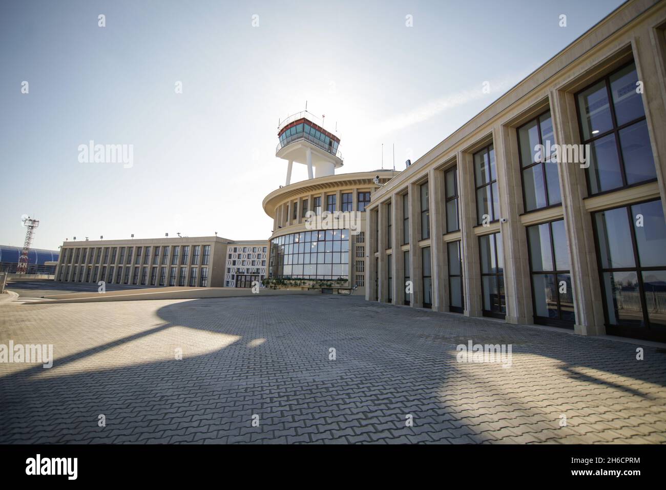 Bucharest, Romania - 11 November, 2021: Aurel Vlaicu airport in Bucharest. Stock Photo