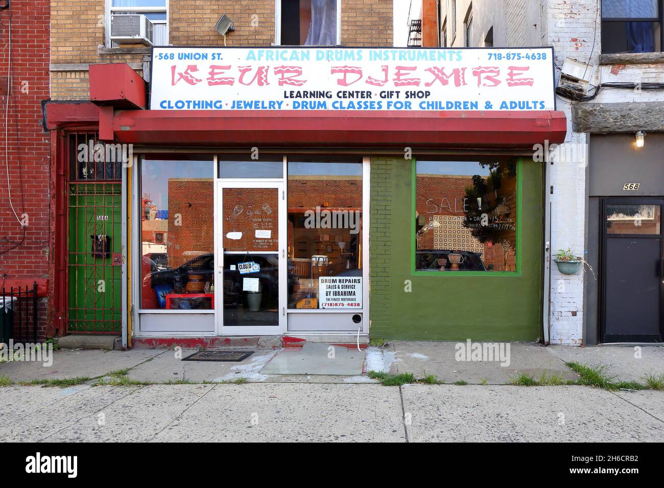 Keur Djembe, 568 Union St, Brooklyn, New York. NYC storefront photo of