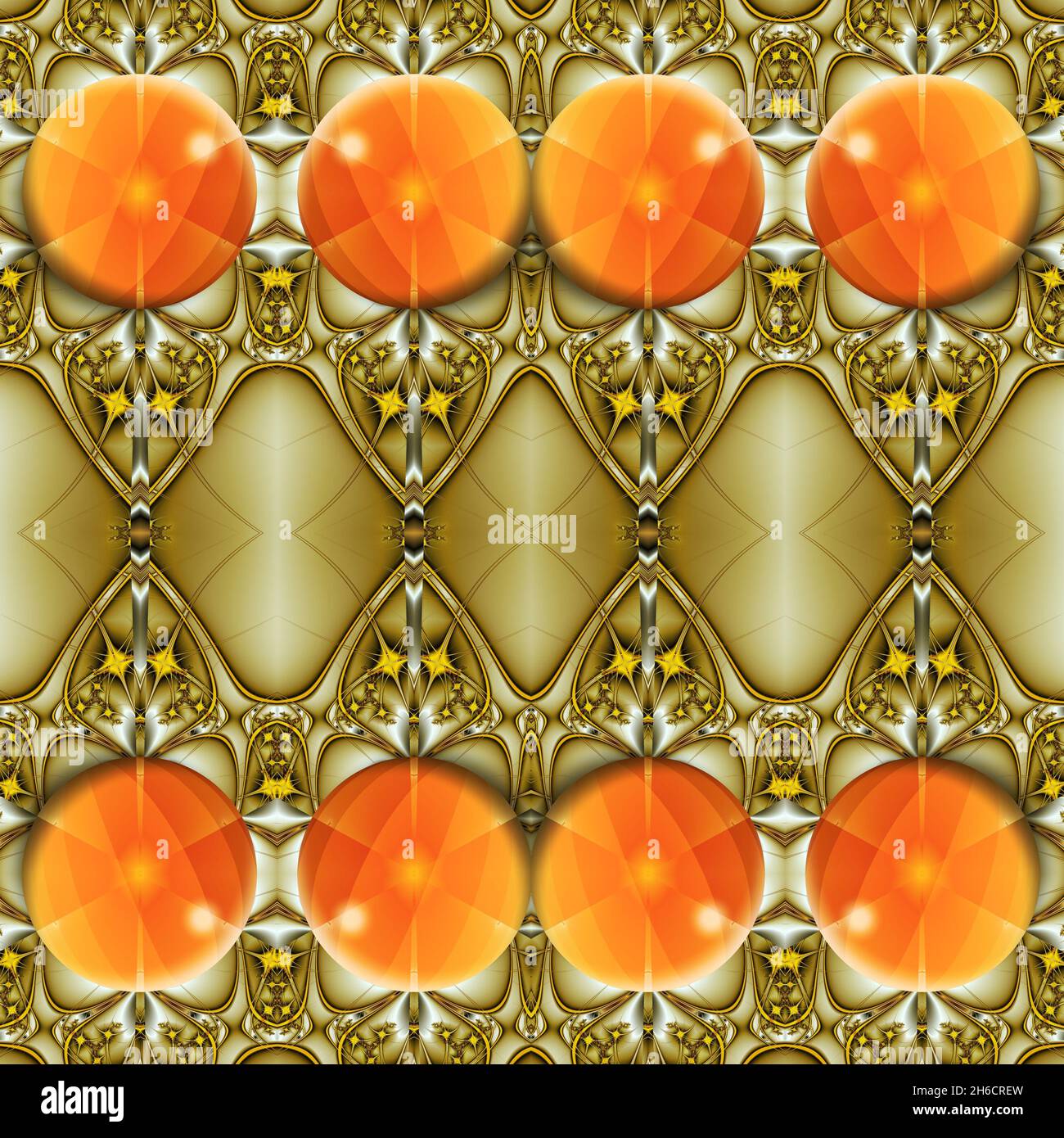 Decoration fractal background tile for creative design needs Stock Photo