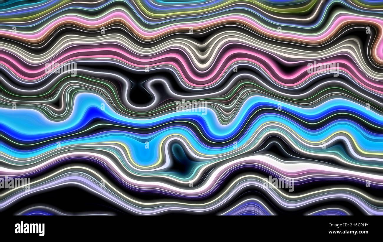 Abstract gradient striped multicolored background Stock Photo