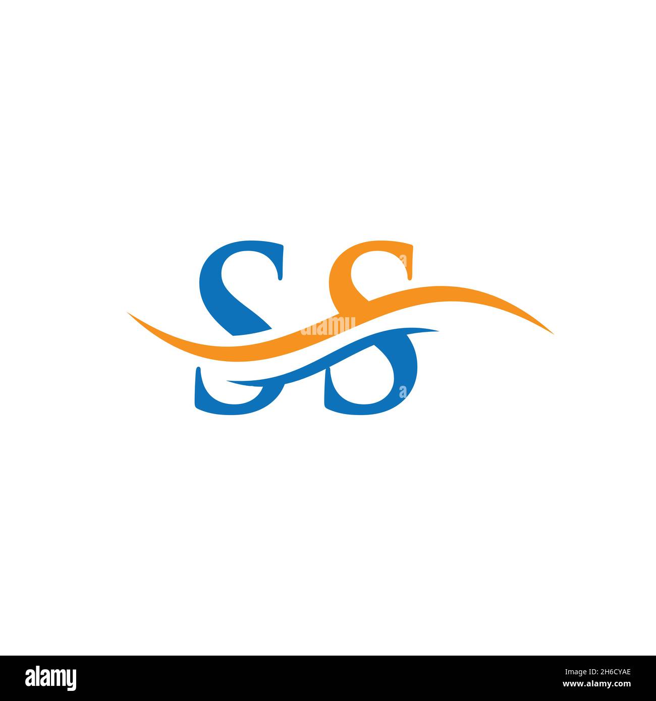 Letter Ss Signature Logo Sjabloon Vector Vector Illustratie - Illustration  of kalligrafie, aanvankelijk: 201207893