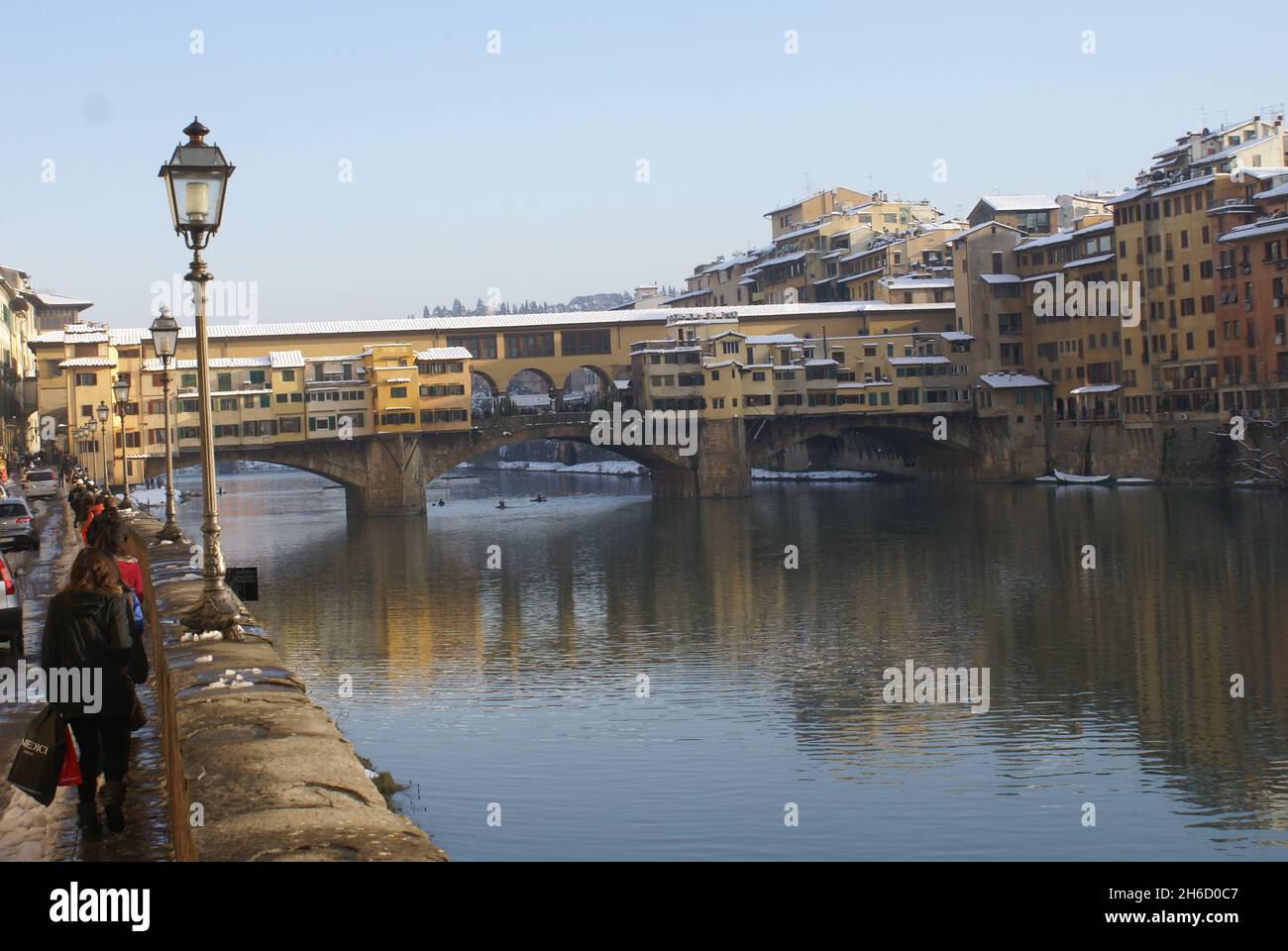 Firenze innevata Stock Photo