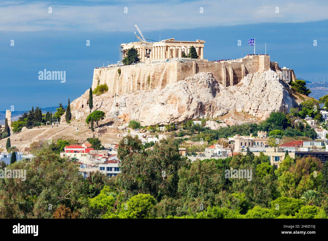 Scropolis The Parthenon Temple on the Acropolis in Athens, Greece. The Acropolis ...