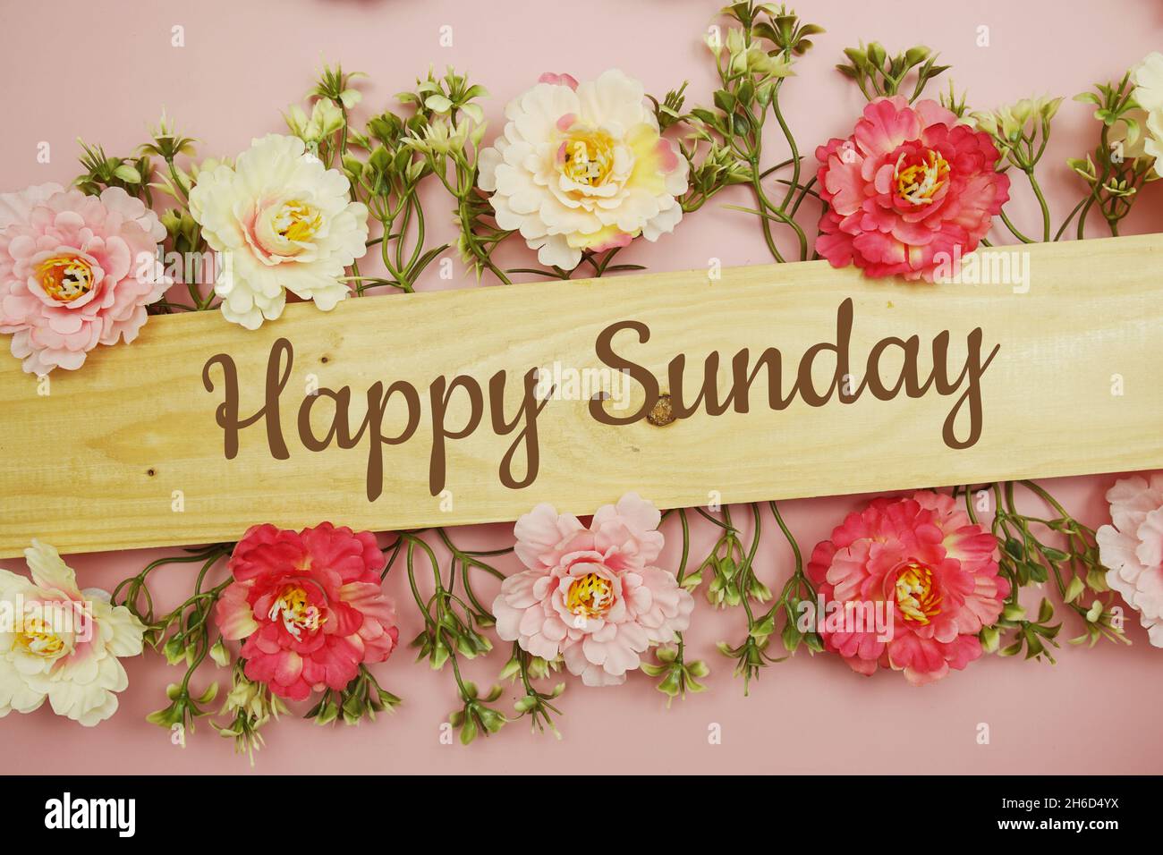 Sunday flower sale