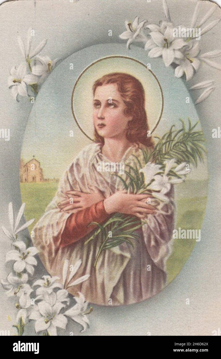 Saint mary of the lily hires stock photography and images Alamy