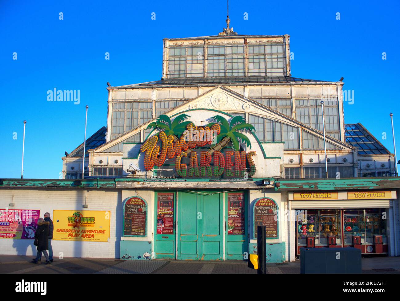 The Winter Gardens, Great Yarmouth Norfolk, England Stock Photo Alamy