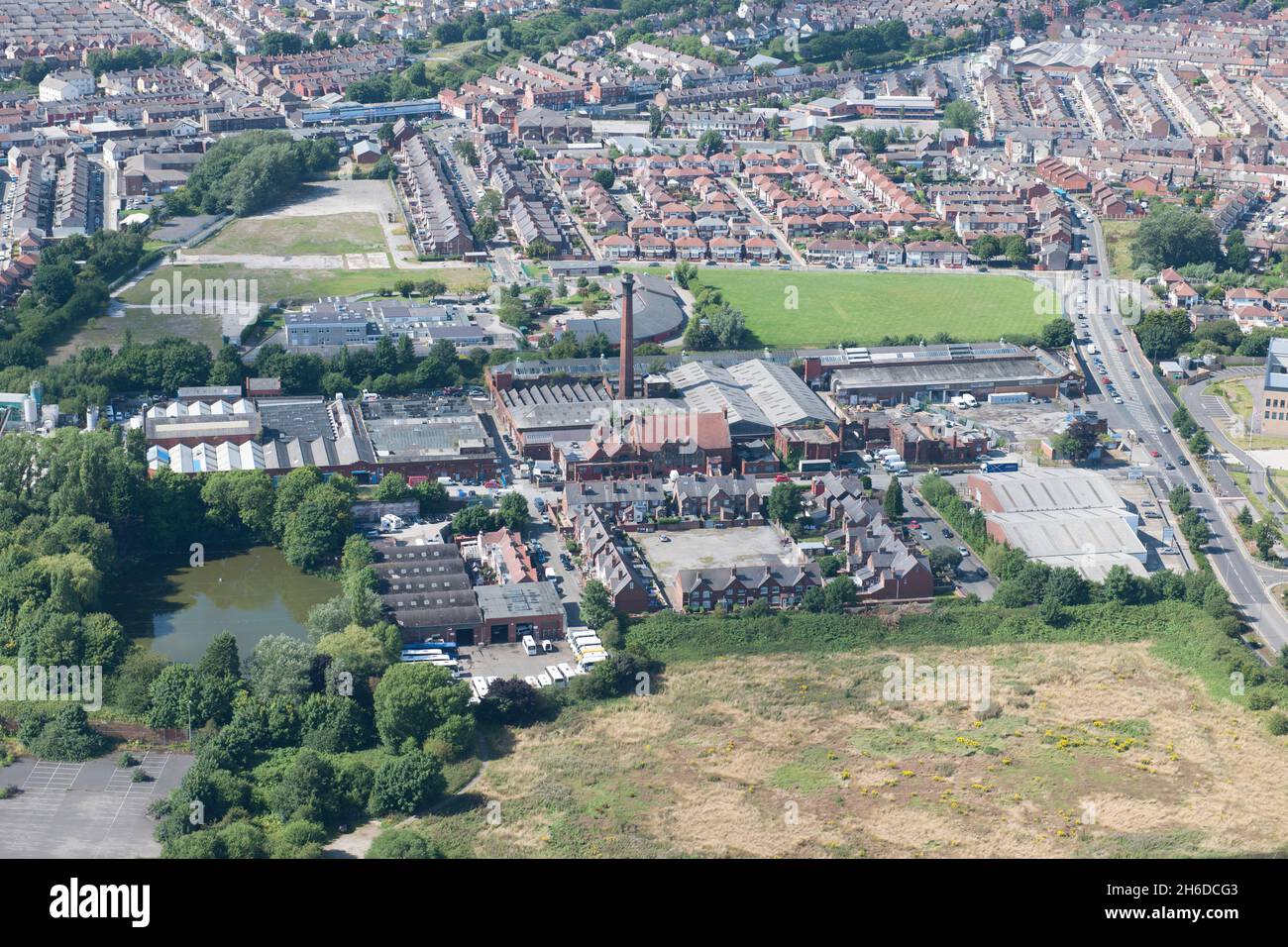 Hartley's Village, a model settlement built in the 19th century to