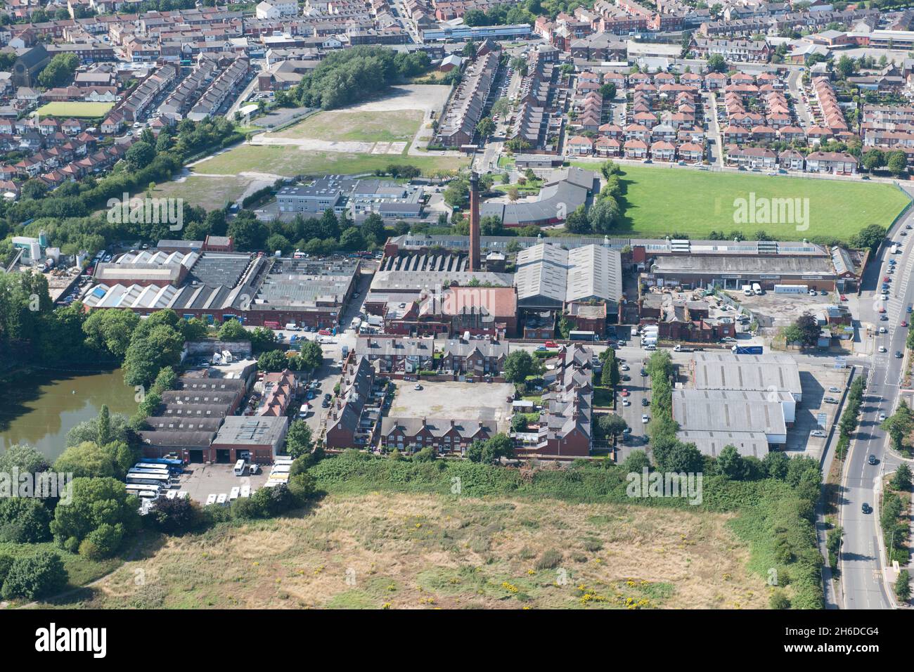 Hartley's Village, a model settlement built in the 19th century to