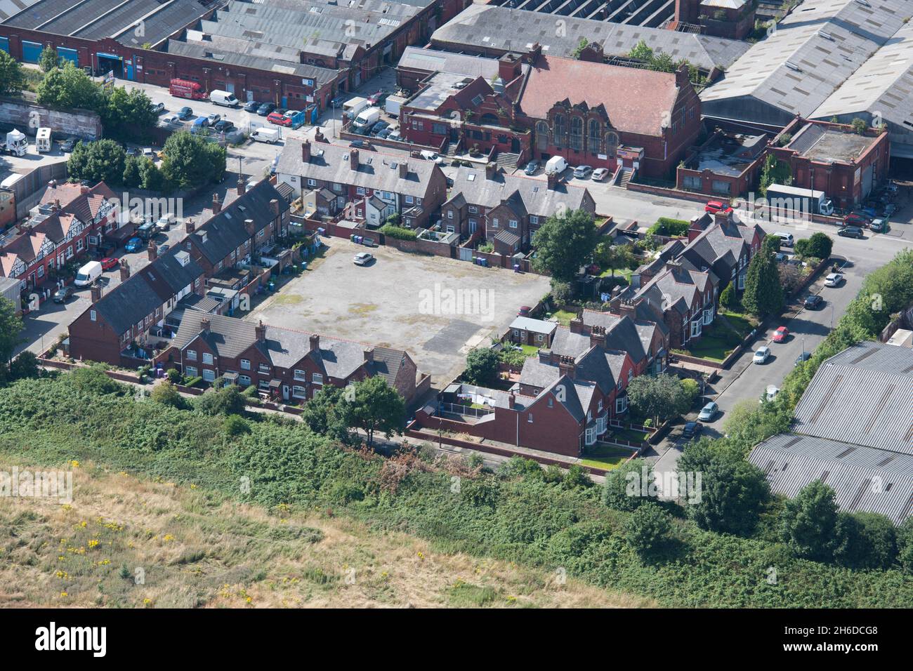 Hartley's Village, a model settlement built in the 19th century to