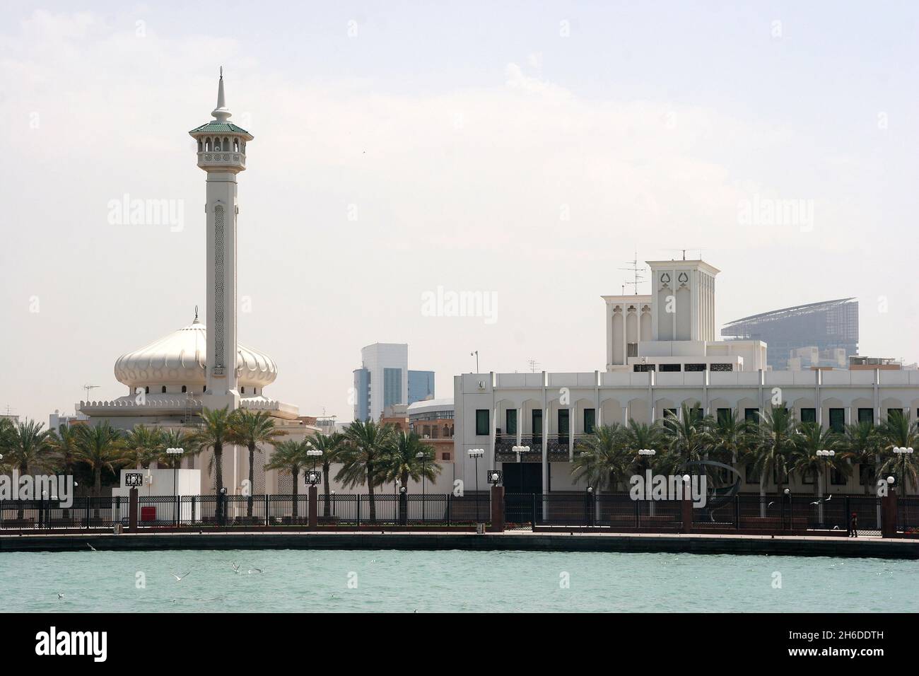 Al Farooq Mosque in Al Fahidi, United Arab Emirates, Dubai Stock Photo