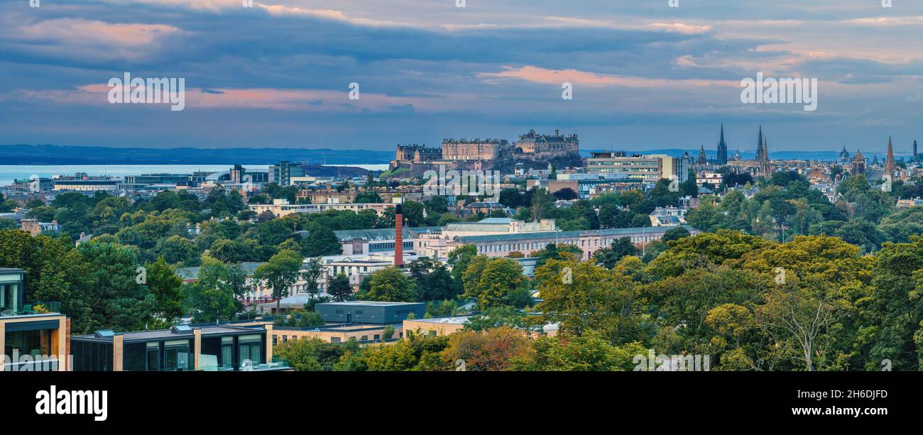 Edinburgh Craig House View Stock Photo Alamy