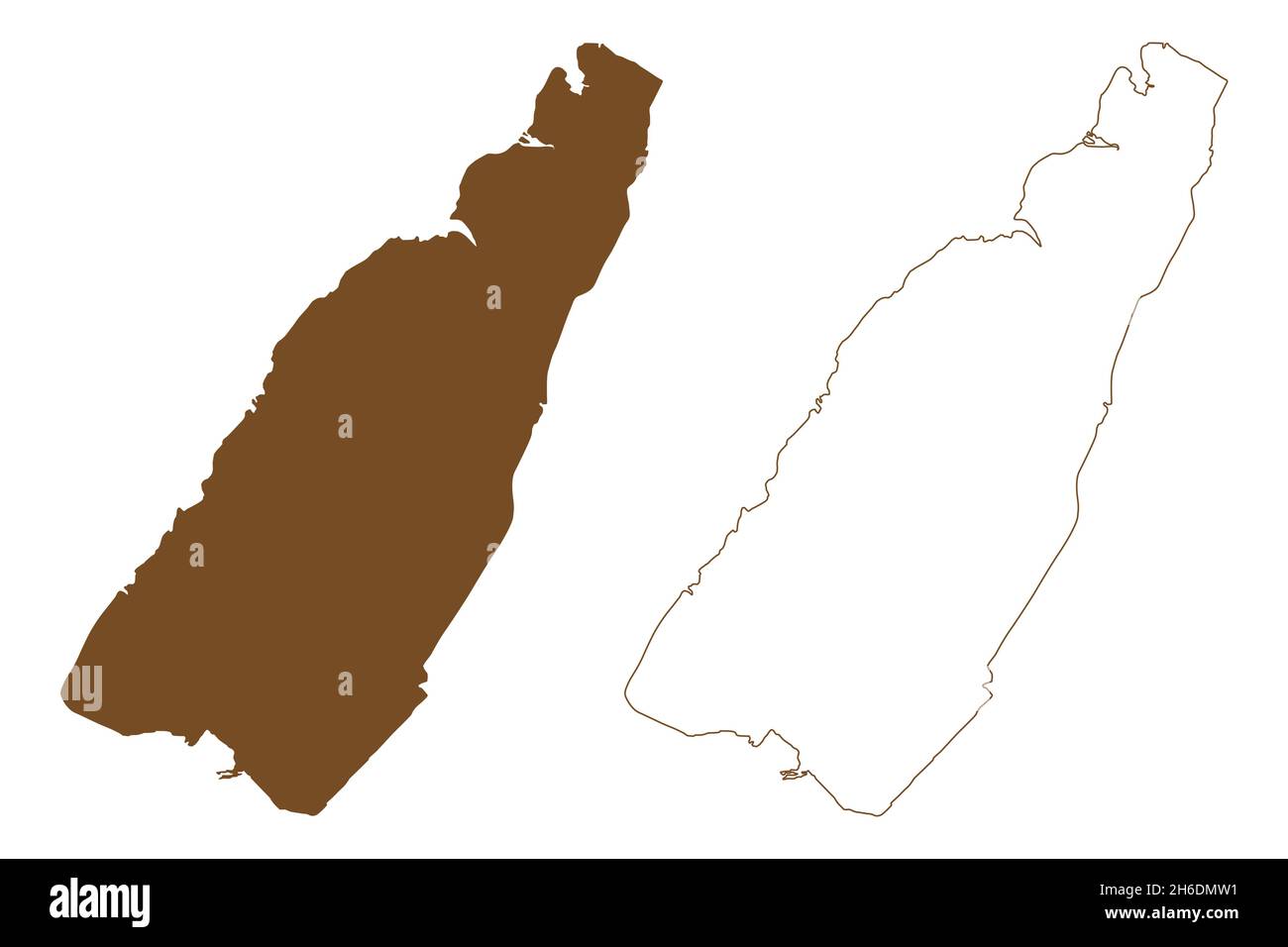 Eglinton island (Canada, Northwest Territories, North America, Canadian Arctic Archipelago) map