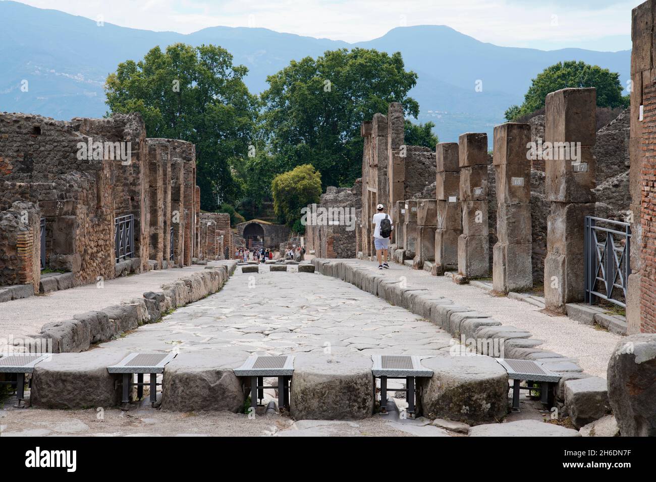 Pompeii, Campania, Italy, Europe Stock Photo