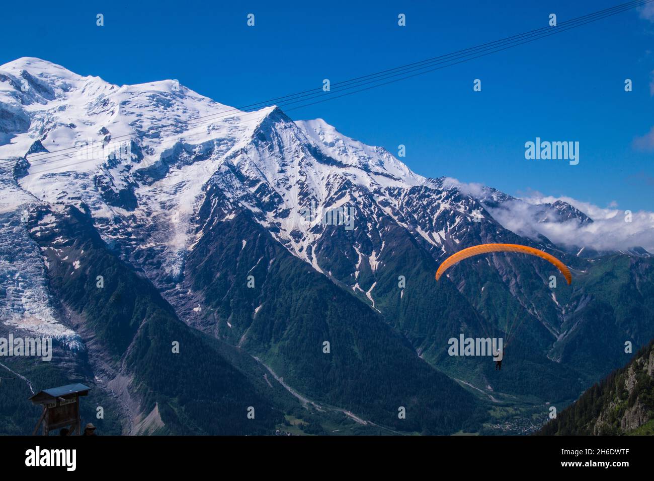 Beautiful landscape in the french alps Stock Photo - Alamy