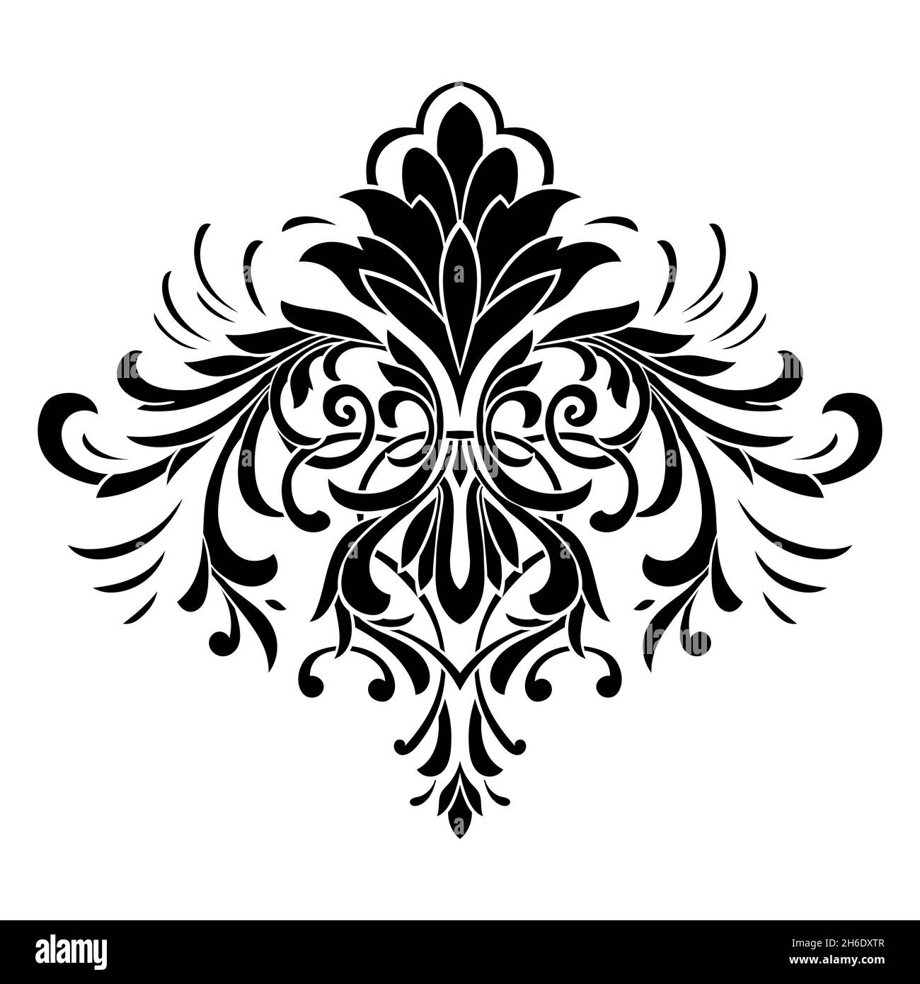Damask stencil hires stock photography and images Alamy