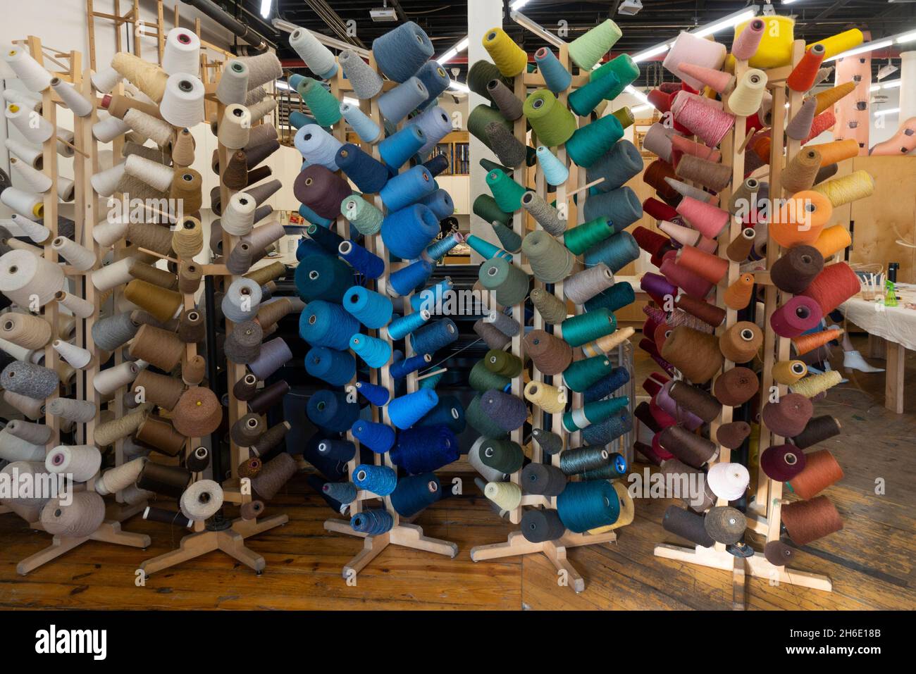Textile Arts Center in Gowanus Brooklyn NYC Stock Photo Alamy