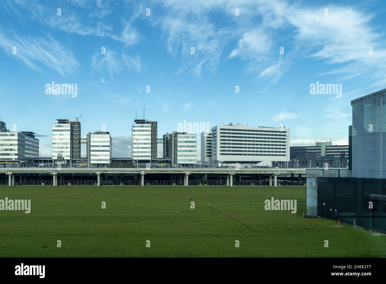 schiphol airport amsterdam building and operation area view Stock Photo ...