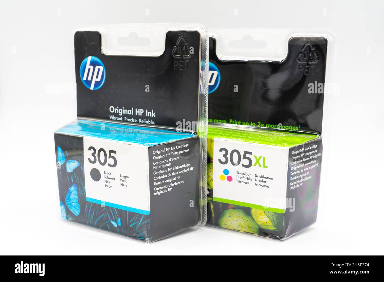 HP 305XL - Cartouche d'encre couleur et noir + crédit Instant Ink