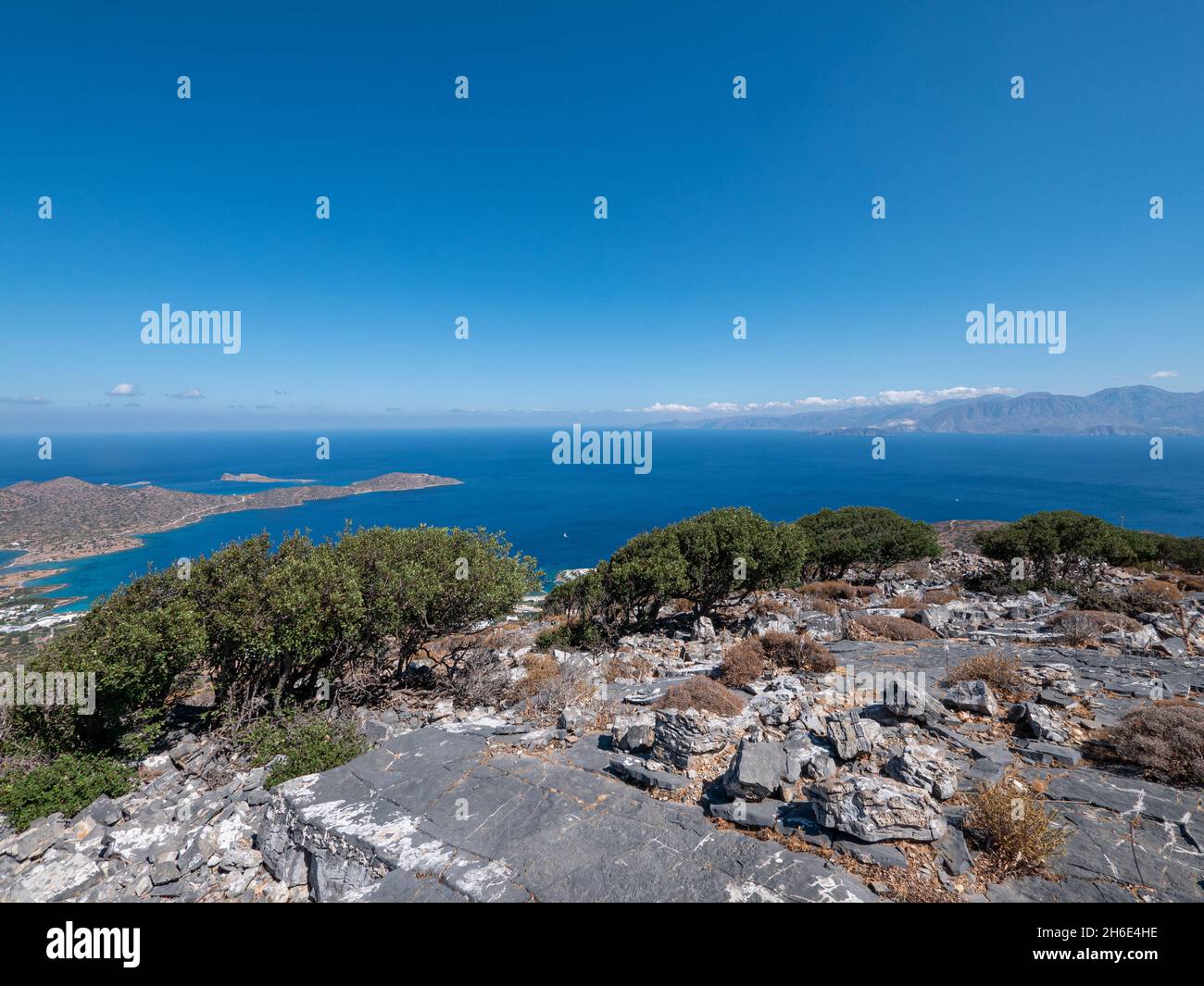 Landscape of Crete Island Stock Photo - Alamy