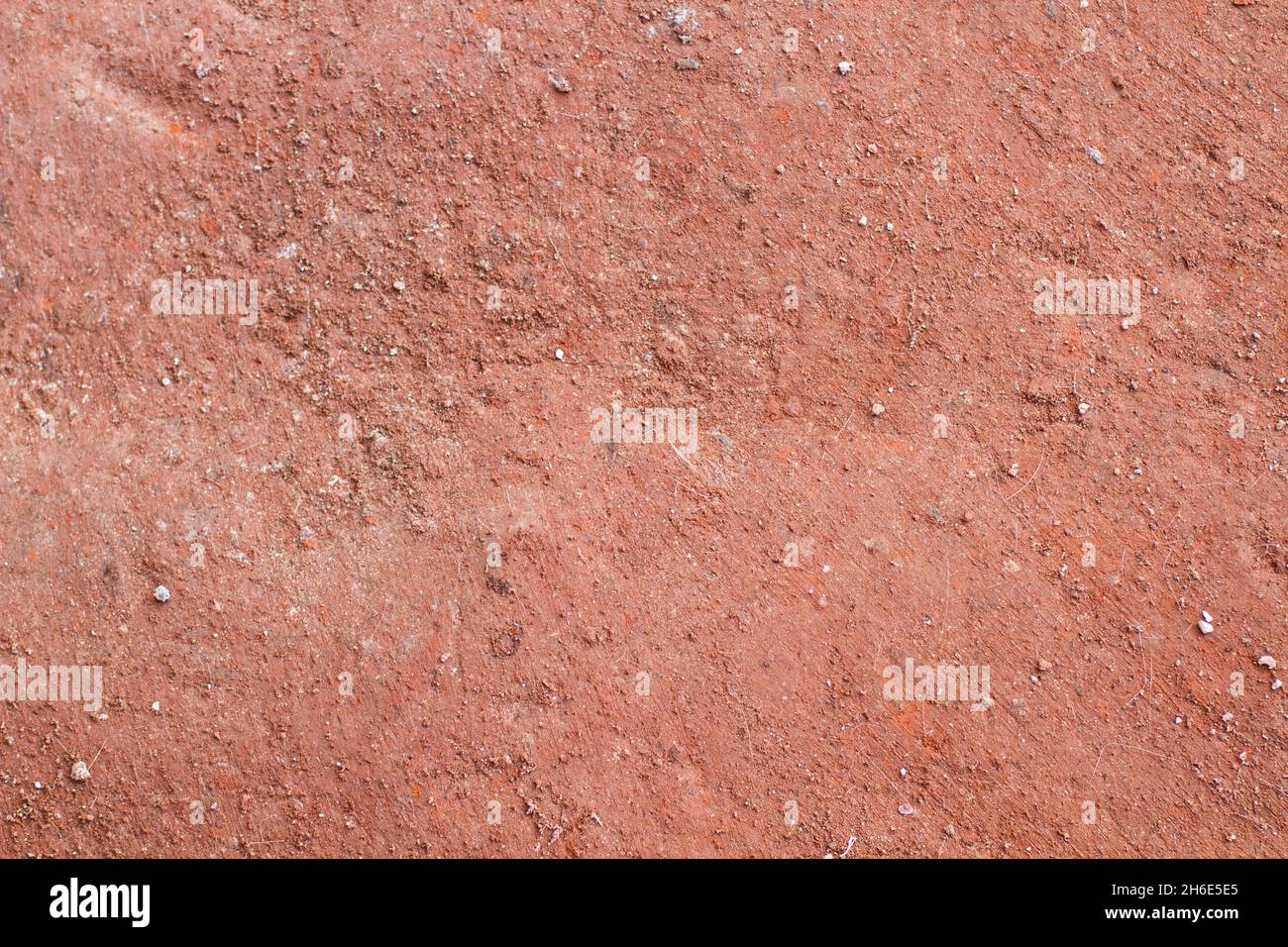 A floor of brick dust in a close up view Stock Photo Alamy