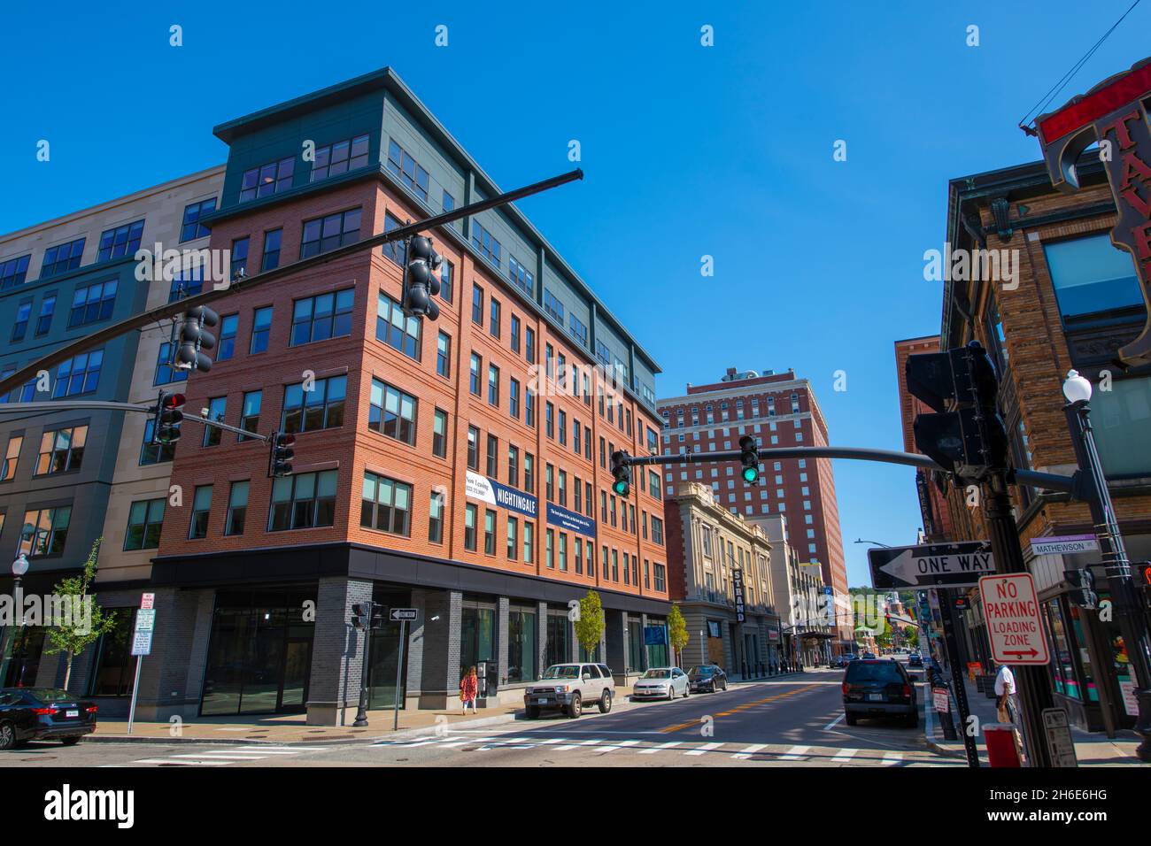 Nightingale Apartment at 100 Mathewson Street at Washington Street in