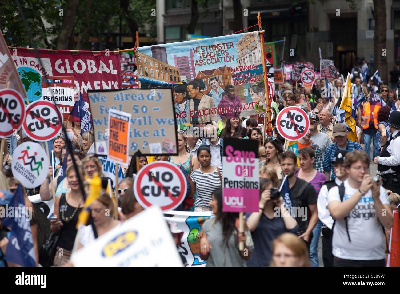 The J30 national strike march in central London Stock Photo Alamy