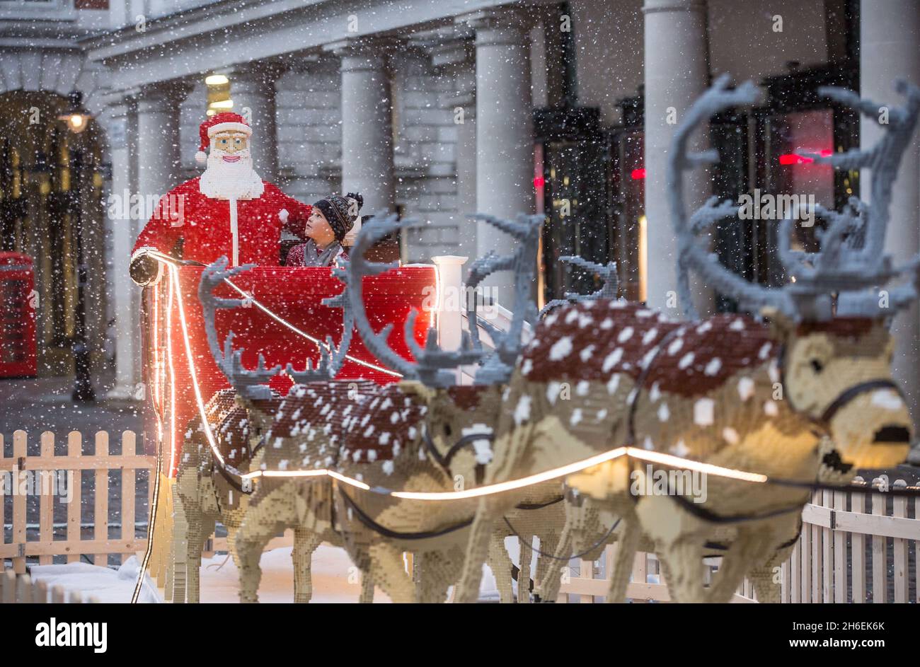 Rudolph The Red Nosed Reindeer Santa Sleigh