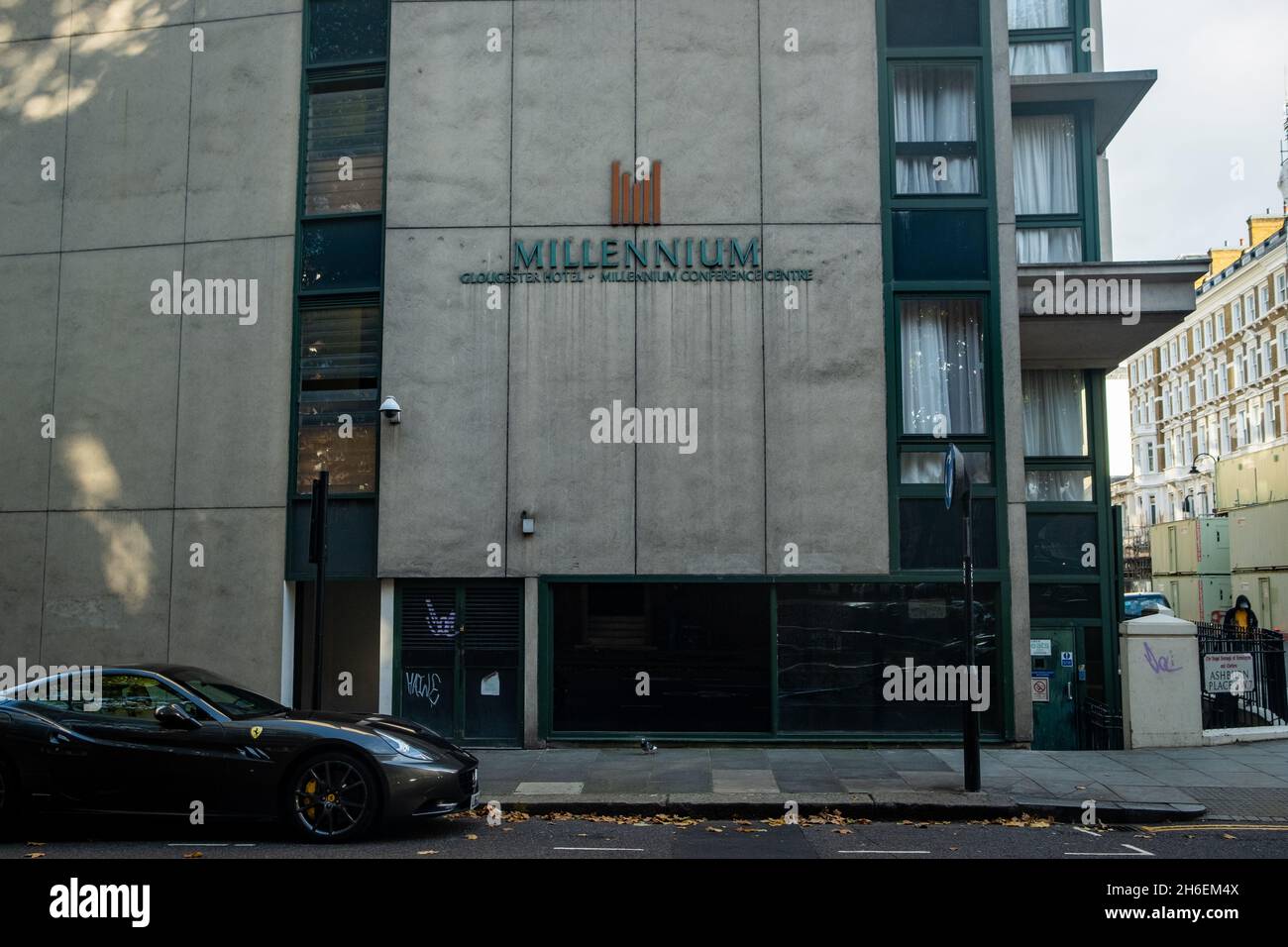 London November, 2021 Millennium Hotel off Gloucester Road in