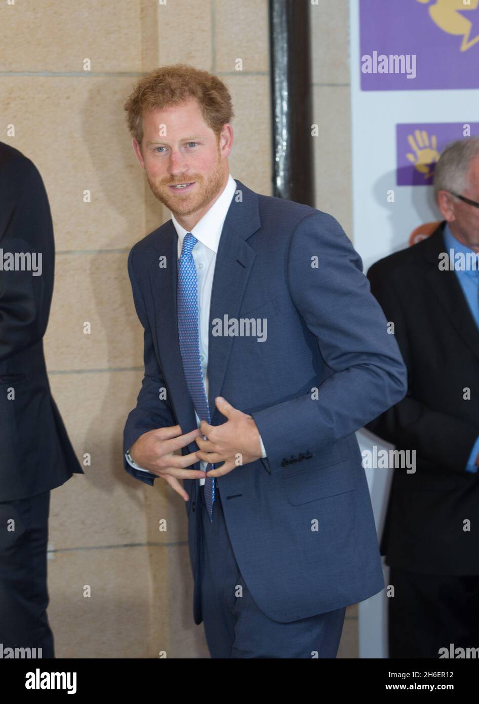 Prince Harry attends the Wellchild Awards at the Dorchester Hotel in London Stock Photo