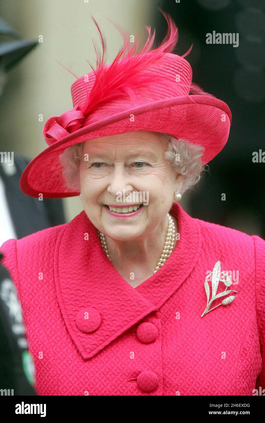 HM Queen Elizabeth II celebrates her 80th birthday. Stock Photo