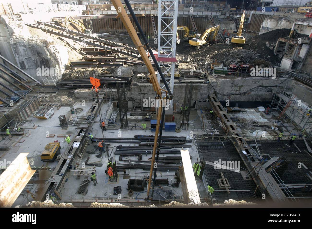 Work is currently underway of the redevelopment of Broadcasting House