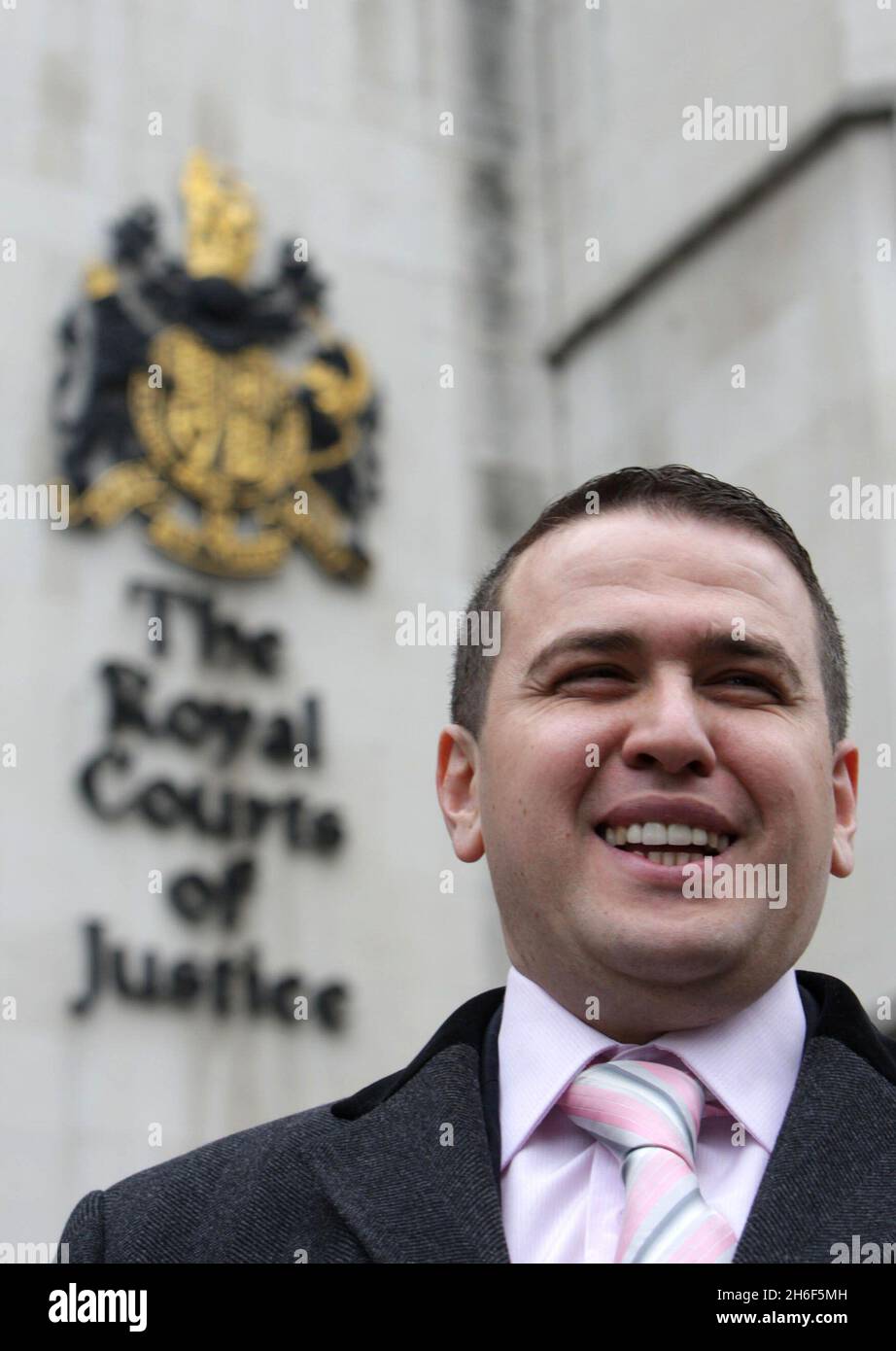 Pilot Lotfi Raissi pictured outside the High Court in London after the ...
