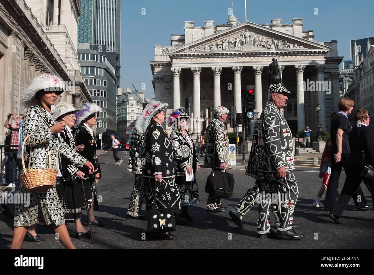 The London Pearly Kings & Queens Society Costermongers harvest festival