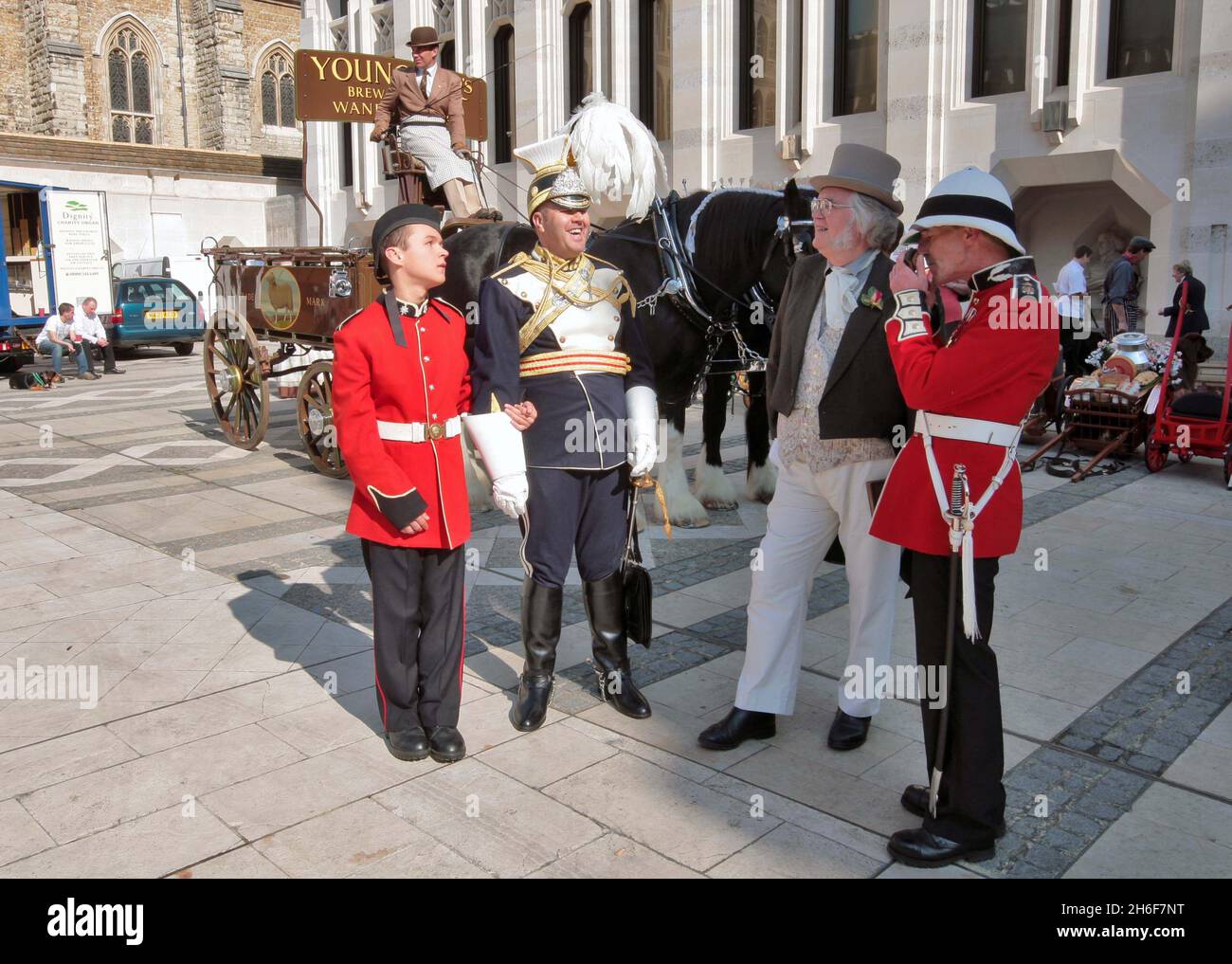 The London Pearly Kings & Queens Society Costermongers harvest festival