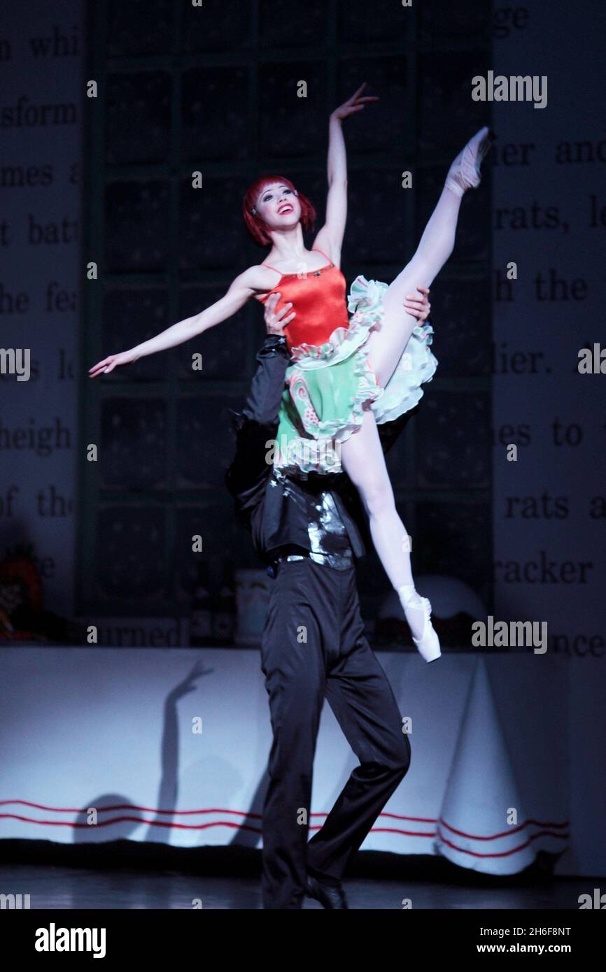 The Nutcracker is performed at the Coliseum in London Stock Photo Alamy