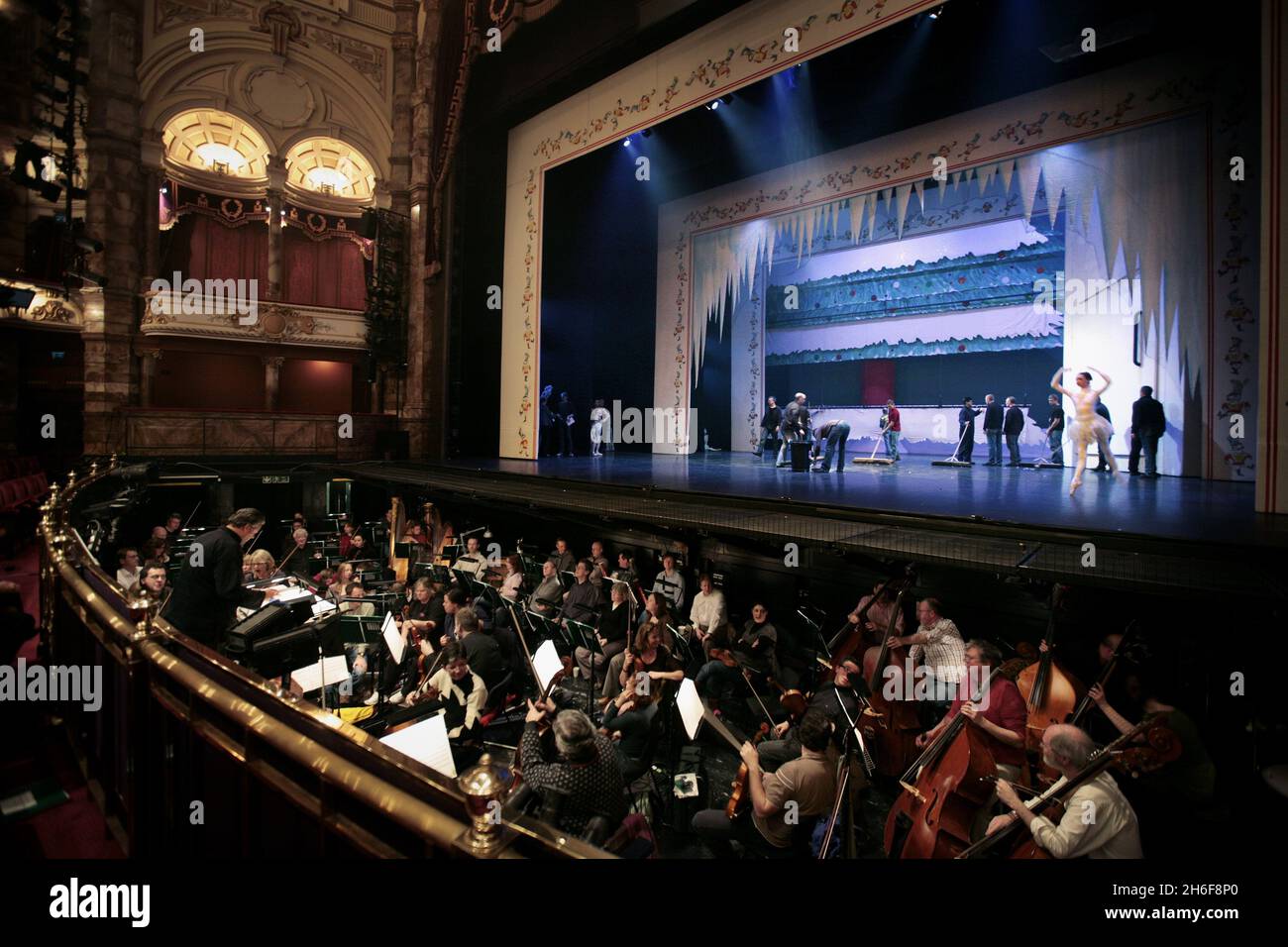 The Nutcracker is performed at the Coliseum in London Stock Photo Alamy
