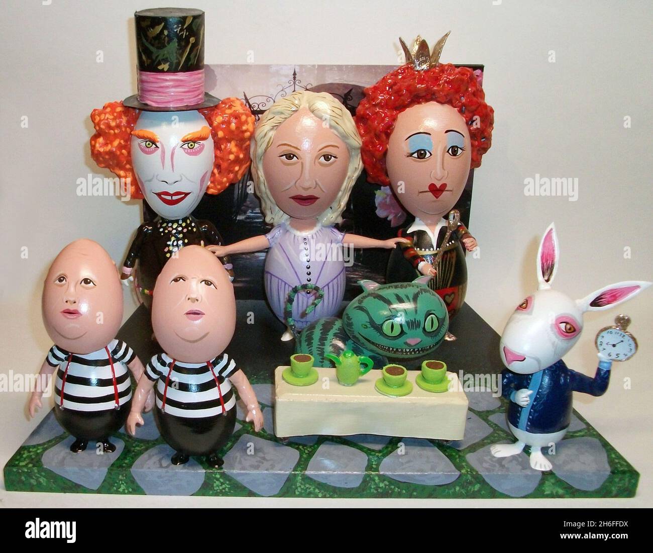 The Easter tradition of decorating eggs has been taken to a new level ...
